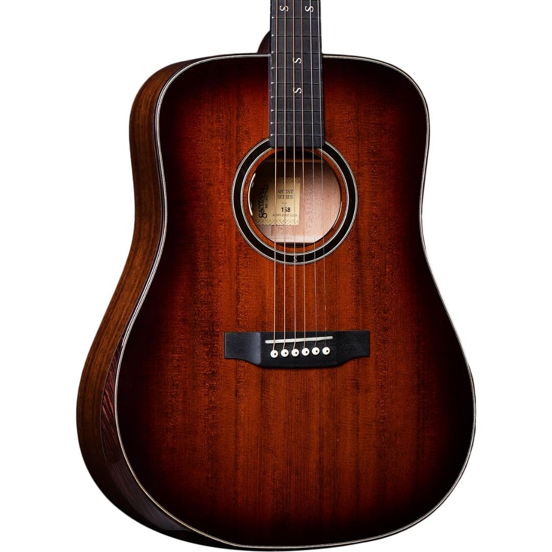 Santana Artist 158 BBG brown burst gloss acoustic guitar