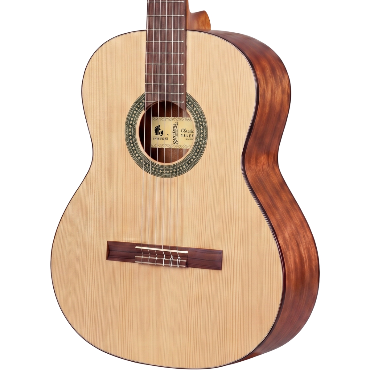 Santana Classical 18 satin left handed classical guitar
