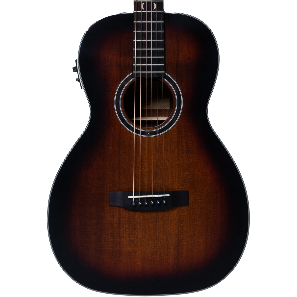 Santana Superb P94S brown burst acoustic guitar