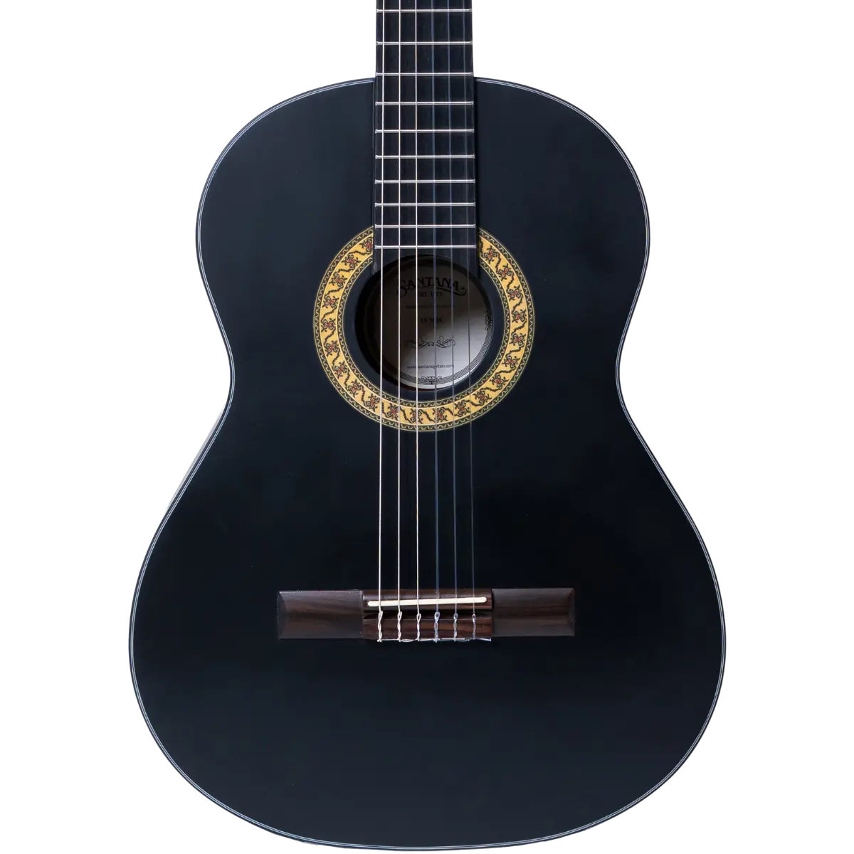 Santana Classical 18 matte black classical guitar