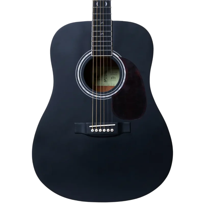 Santana Player D11 black satin acoustic guitar